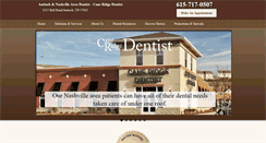 Desktop Screenshot of caneridgedentist.com