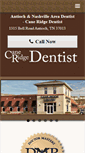 Mobile Screenshot of caneridgedentist.com